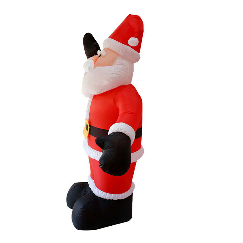 Wolketon Aufblasbarer Santa Claus Weihnachtsmann 240cm LED Deko