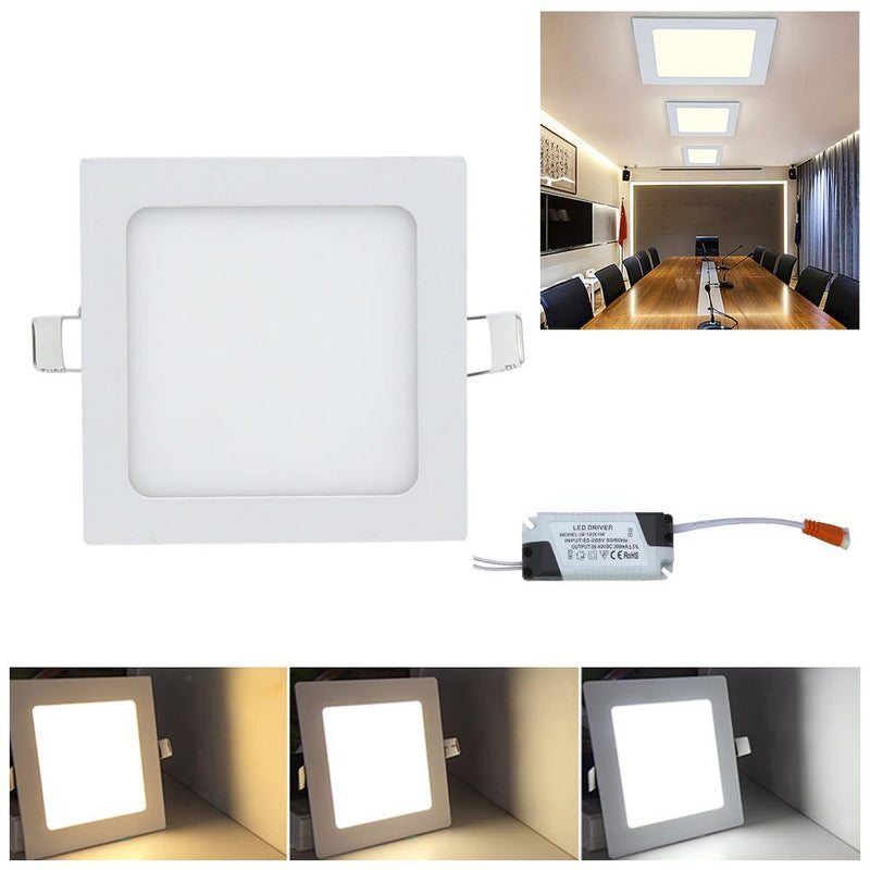 Wolketon Onlineshop Günstig Kaufen 10x Runde LED Panel Farbwechsel 3 in 1 Einbauleuchte Deckenstrahler