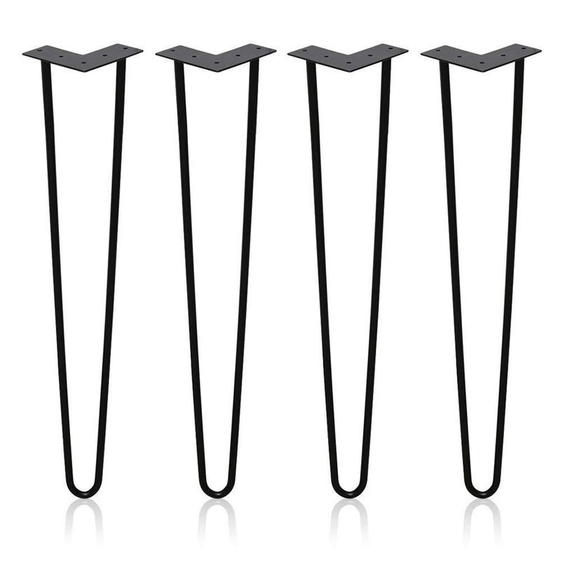 Wolketon Onlineshop Günstig Kaufen 4er Hairpin Legs Schreibtisch Tischbeine 45cm 2 stange