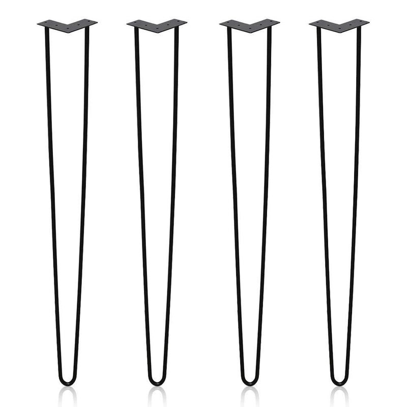 Wolketon Onlineshop Günstig Kaufen 4er Hairpin Legs Schreibtisch Tischbeine 72cm 2 stange