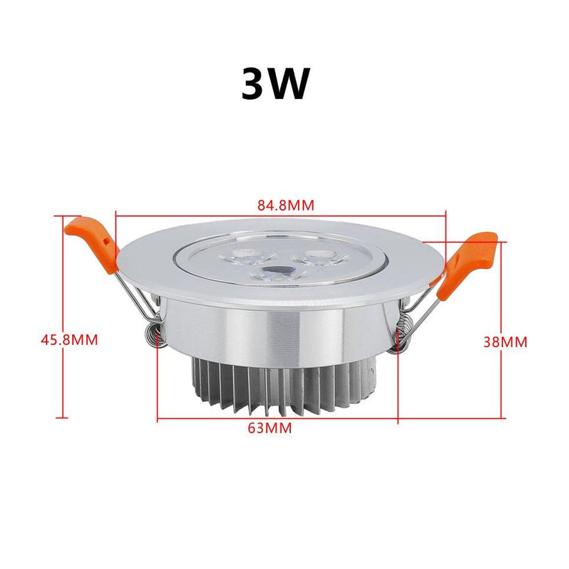 Wolketon Onlineshop Günstig Kaufen 10x Runde LED Panel Farbwechsel 3 in 1 Einbauleuchte Deckenstrahler