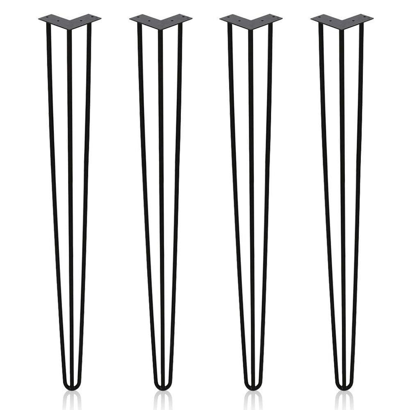 Wolketon Onlineshop Günstig Kaufen 4er Hairpin Legs Schreibtisch Tischbeine 61cm 3 stange