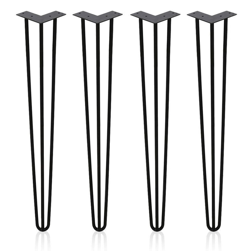 Wolketon Onlineshop Günstig Kaufen 4er Hairpin Legs Schreibtisch Tischbeine 45cm 3 stange