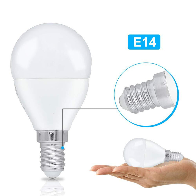 Online Shop 3W LED Birnen Ersetzt 25W Halogenlampen P45 E14 Kaltweiß 6500K 6er Pack