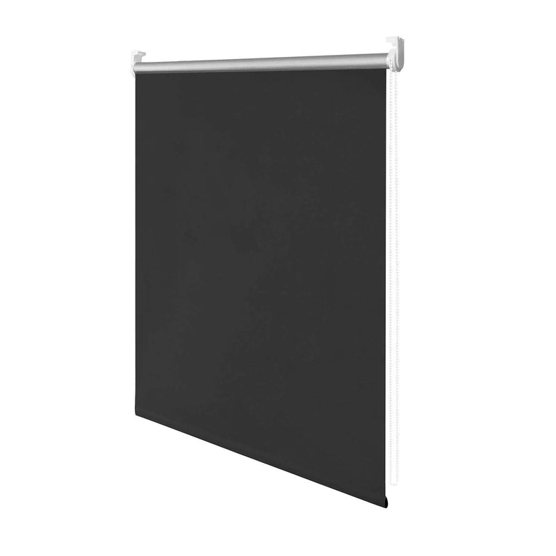 Wolketon Onlineshop Günstig Kaufen Verdunkelungsrollo ohne Bohren Klemmrollo Schwarz 120x160CM