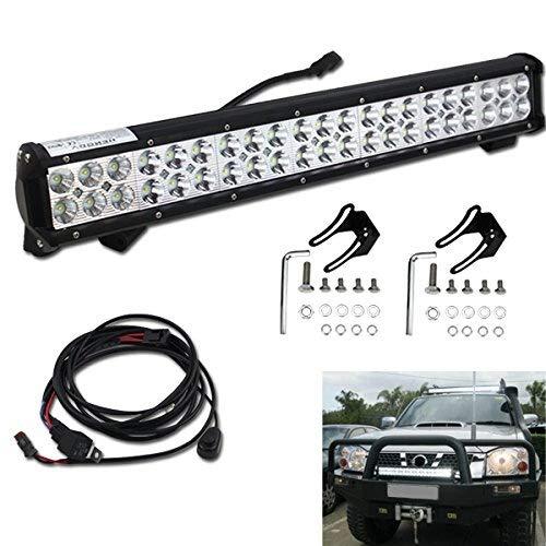 Wolketon Onlineshop Günstig Kaufen 126w LED Arbeitsscheinwerfer Reflektor weiß Flutlicht work light BAR Scheinwerfer