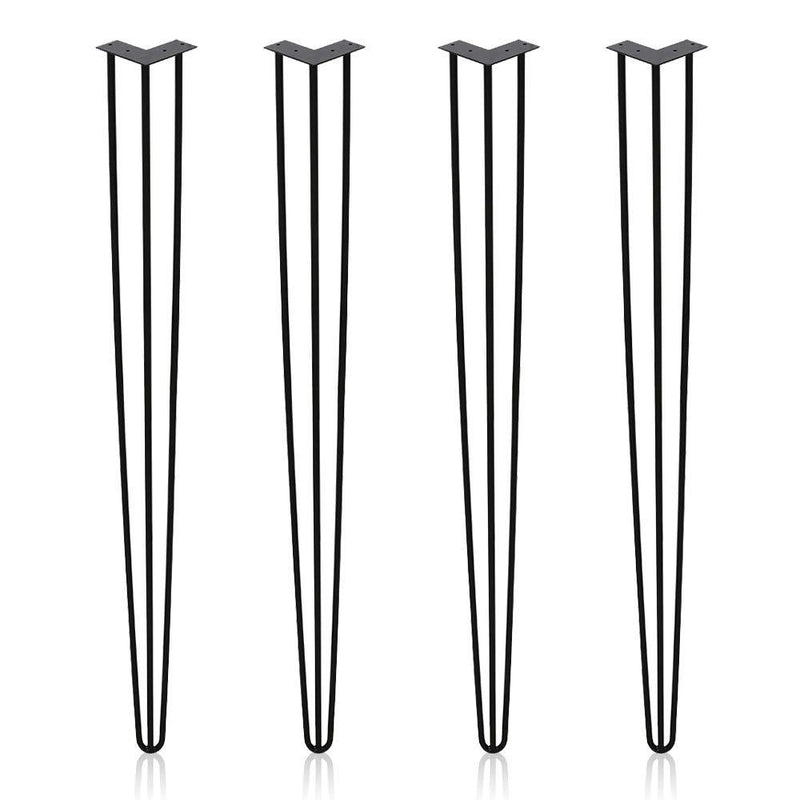 Wolketon Onlineshop Günstig Kaufen 4er Hairpin Legs Schreibtisch Tischbeine 72cm 3 stange