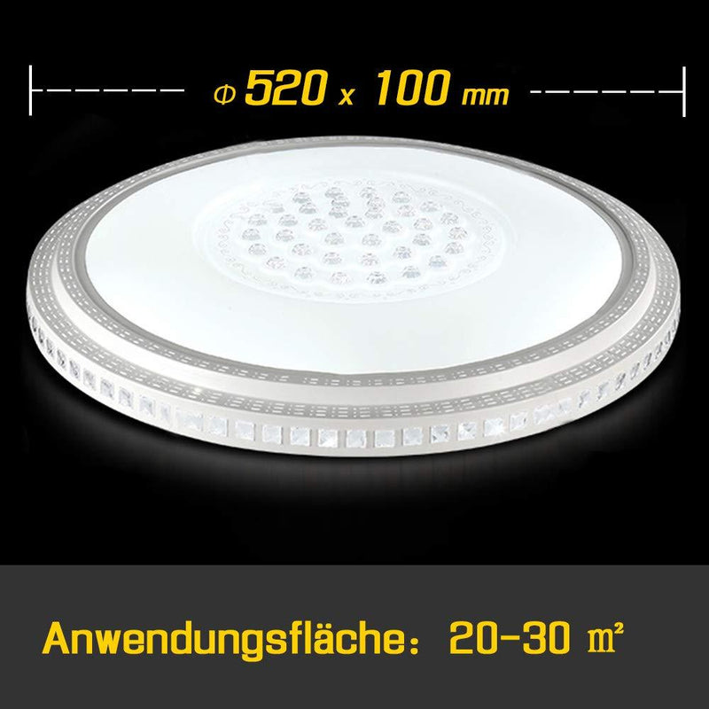 Wolketon Onlineshop Günstig Kaufen 10x Runde LED Panel Farbwechsel 3 in 1 Einbauleuchte Deckenstrahler