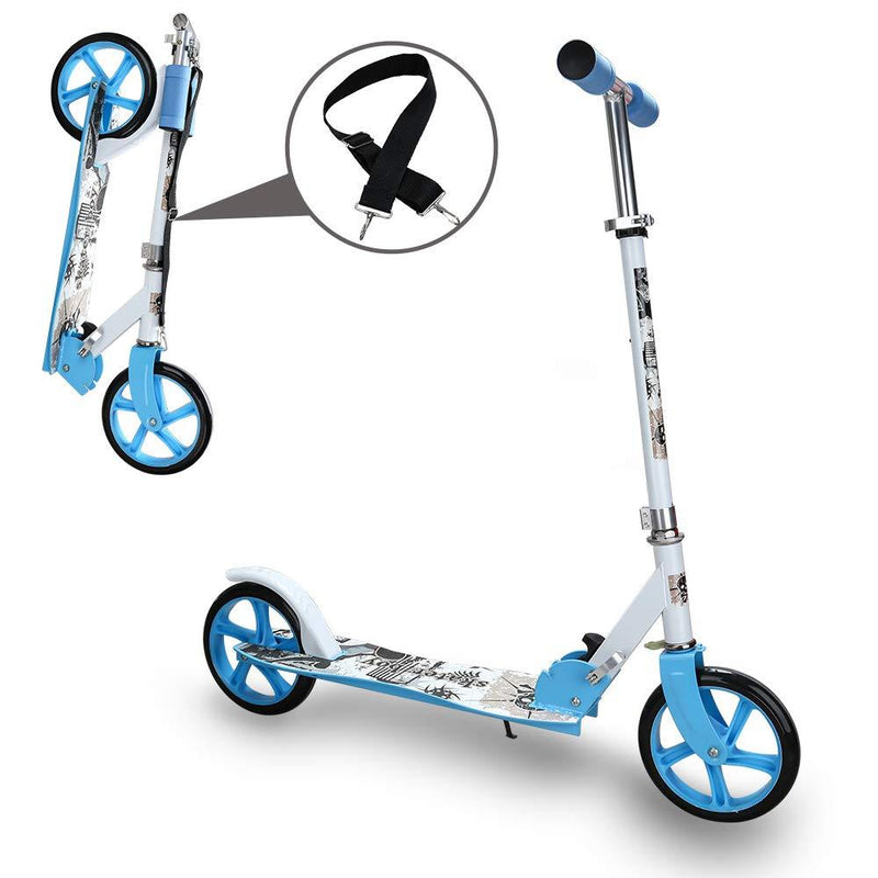 Wolketon Onlineshop Günstig Kaufen Kinderroller klappbar Höhenverstellbar Roller Blau