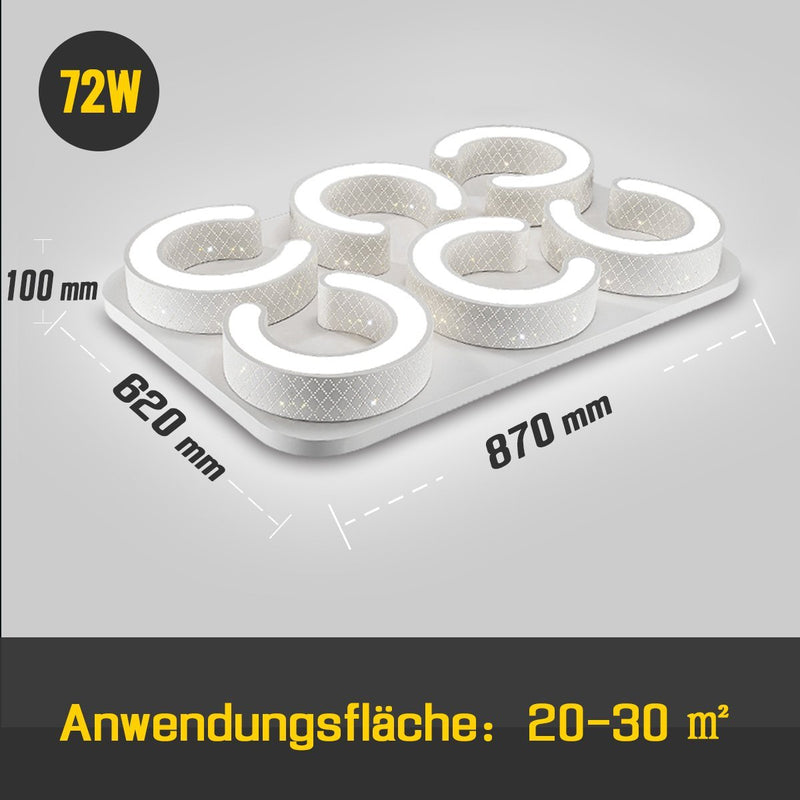 Wolketon Onlineshop Günstig Kaufen 10x Runde LED Panel Farbwechsel 3 in 1 Einbauleuchte Deckenstrahler