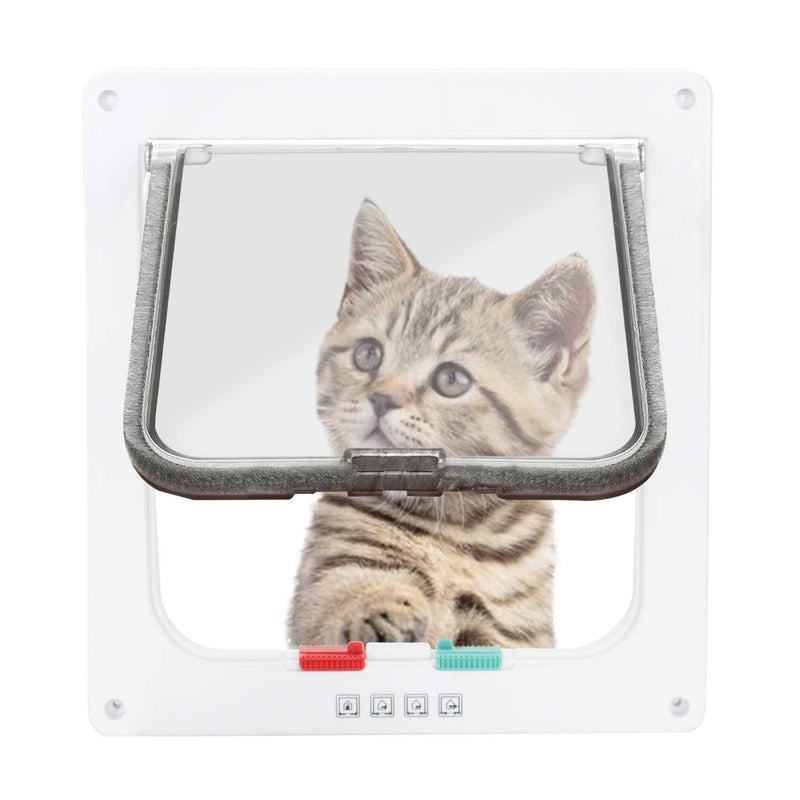 Wolketon Onlineshop Günstig Kaufen Katzenklappe 4 Wege Magnet-Verschluss M