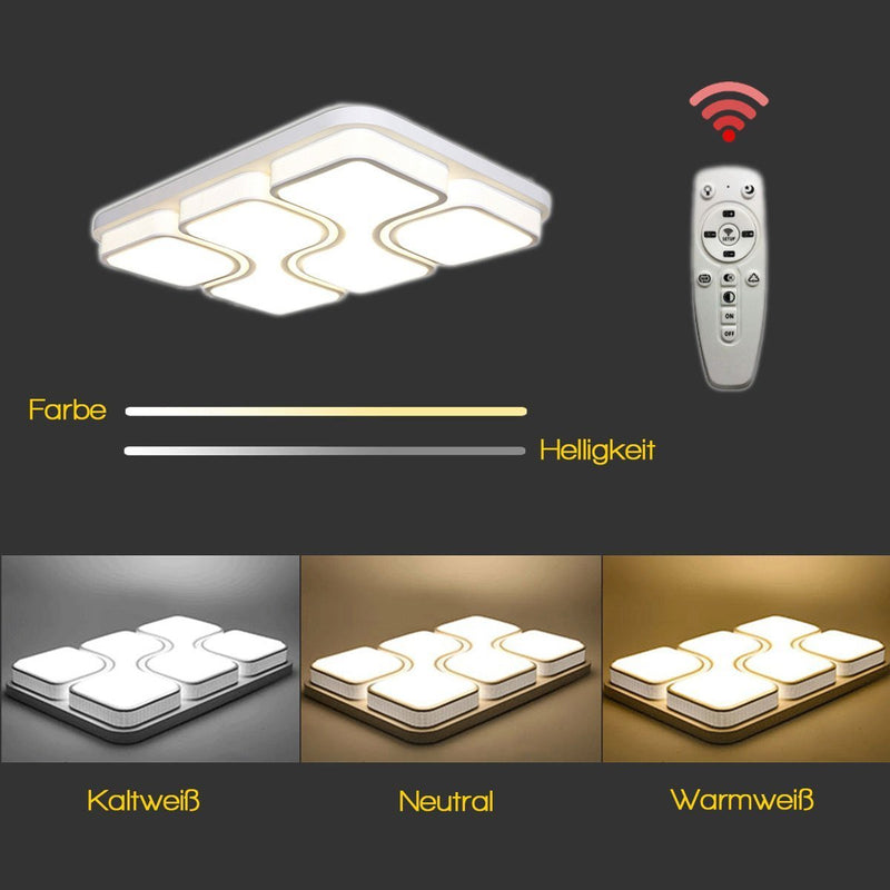 Wolketon Onlineshop Günstig Kaufen 10x Runde LED Panel Farbwechsel 3 in 1 Einbauleuchte Deckenstrahler