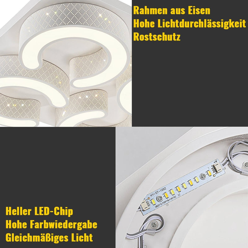 Wolketon Onlineshop Günstig Kaufen 10x Runde LED Panel Farbwechsel 3 in 1 Einbauleuchte Deckenstrahler