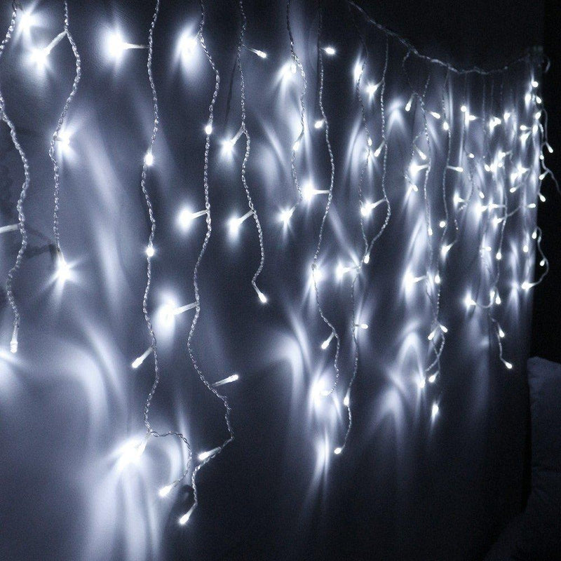 Wolketon Onlineshop Günstig Kaufen 20m 600 LED Lichternetz Kaltweiß Lichterkette