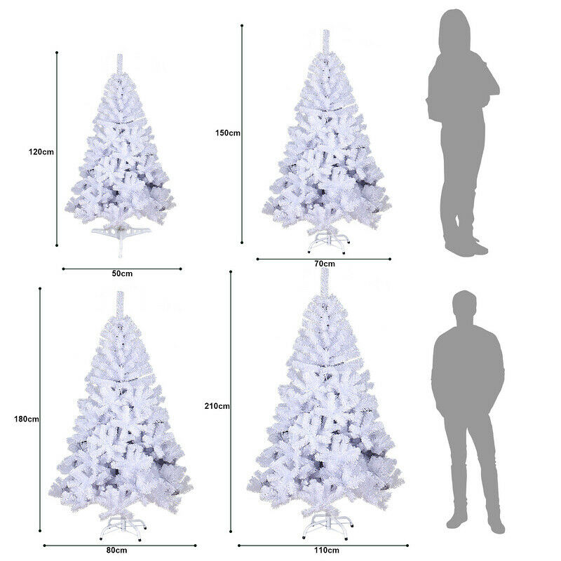 Wolketon weißer Weihnachtsbaum PVC 120-210cm