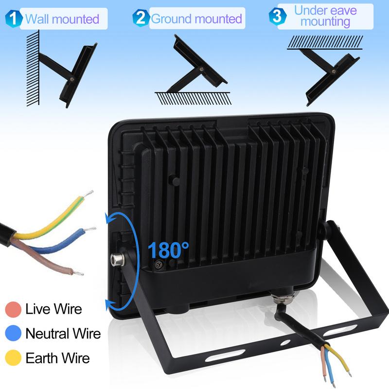 Hengda 2x 10W bis 100W Kaltweiß Warmweiß Fluter mit Stativ  