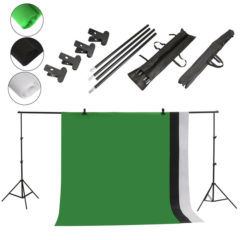 Wolketon Onlineshop Günstig Kaufen 2.6 X 3m Profi Studio Hintergrundsystem Fotostudio Teleskop