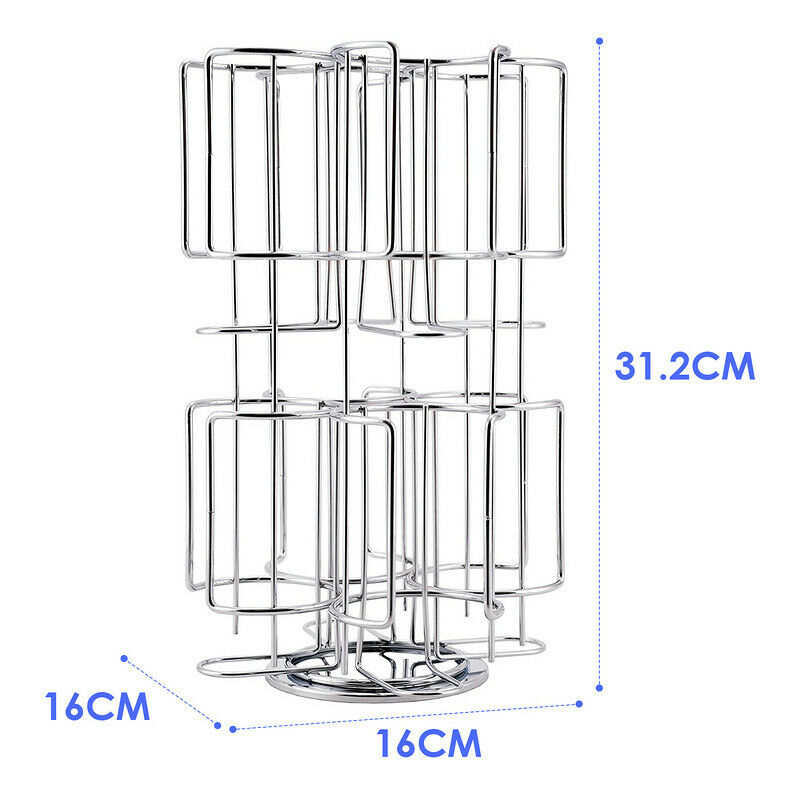 Wolketon Kapselhalter Kapselspender für 64 Tassimo-Kaffeekapseln