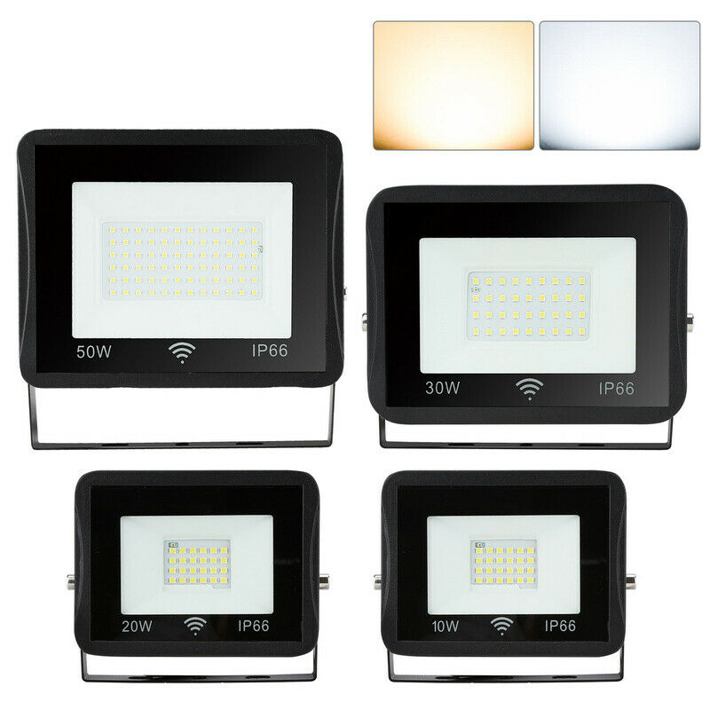 Wolketon LED Fluter mit Bewegungsmelder IP66 10W - 50W