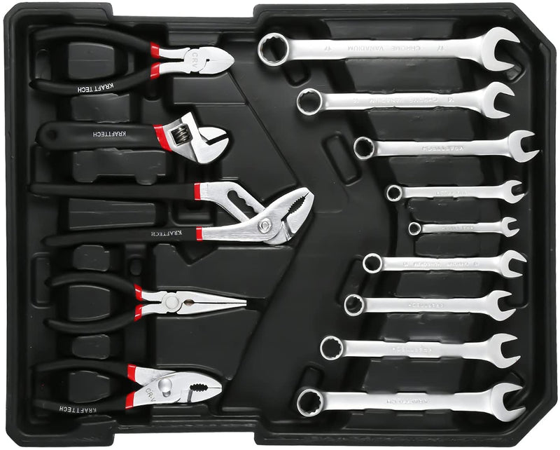 Wolketon Werkzeugkoffer 1031 tlg. Alu Satz Toolbox-Sets inkl. Universalmesser Rollkoffer