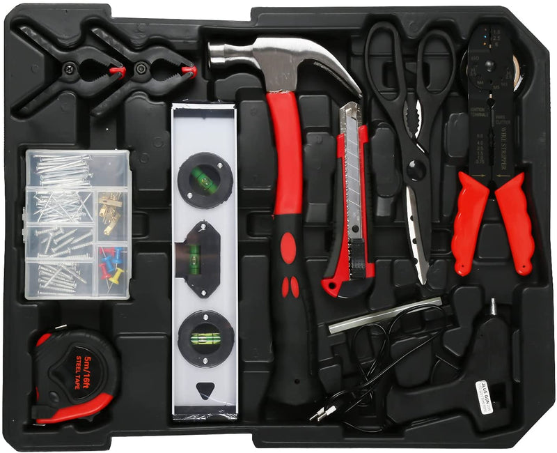 Wolketon Werkzeugkoffer 1031 tlg. Alu Satz Toolbox-Sets inkl. Universalmesser Rollkoffer