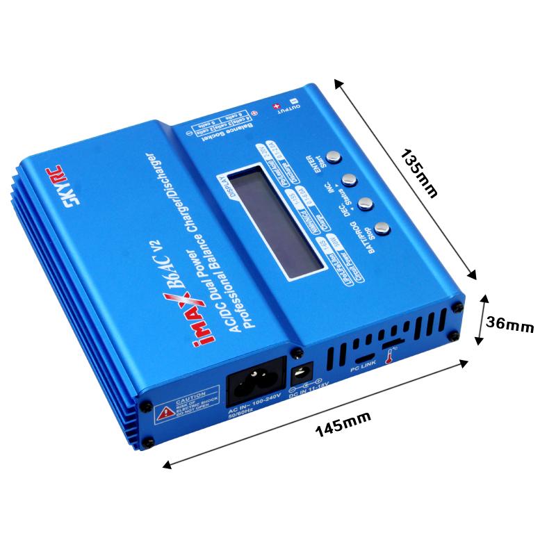 ORIGINAL IMax B6AC V2 Netzteil LiFe Batterie Balance Charger Ladegerät Lipo NiMh