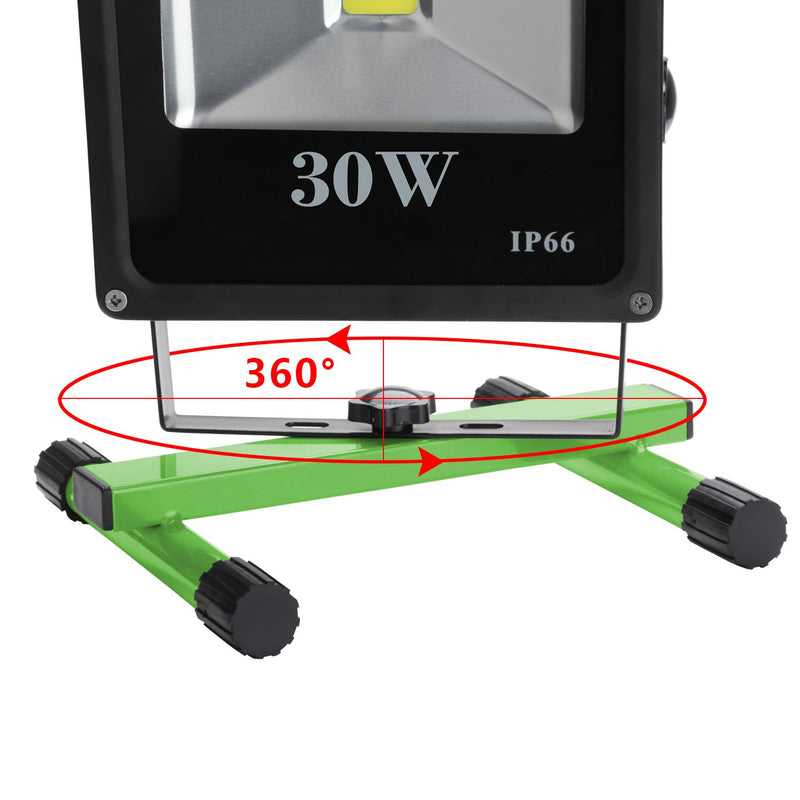 hengda-2x-30w-led-kaltweiss-grun-akku-strahler-mit-teleskop-stativ