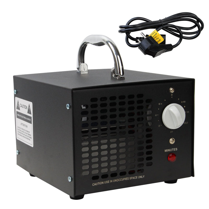 Wolketon Onlineshop Günstig Kaufen Ozon Luftreiniger Ozongerät 10000mg/Std Ozongenerator Schwarz mit Timer