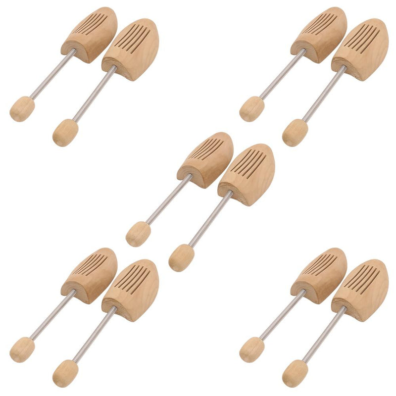 Wolketon Onlineshop Günstig Kaufen 5 Paar Set Holz Spiralfeder Schuhspanner Herren/Damen-Gr.40/41